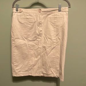 Ann Taylor Khaki Skirt